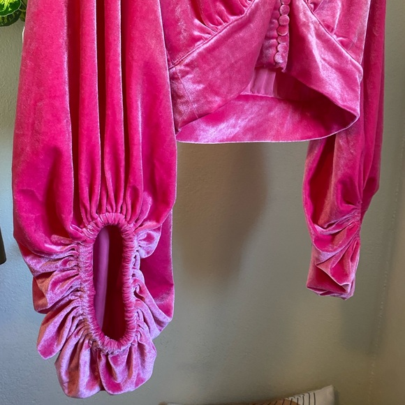 NEW Signature8 Velvet Corset Blouse - Picture 11 of 11